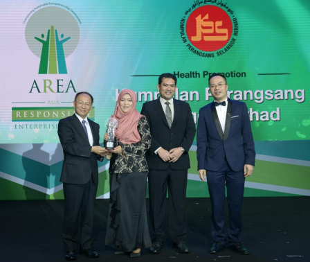 Perangsang Selangor Named As Recipient of Asia Responsible Enterprise Award 2018