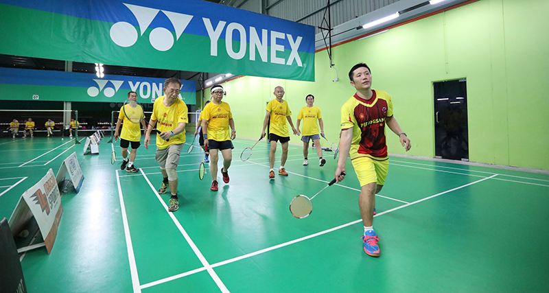 1st Series Of Badminton Clinic For Senior Citizens