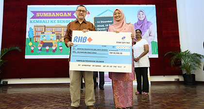 RM50,000 Contribution For Back To School Programme