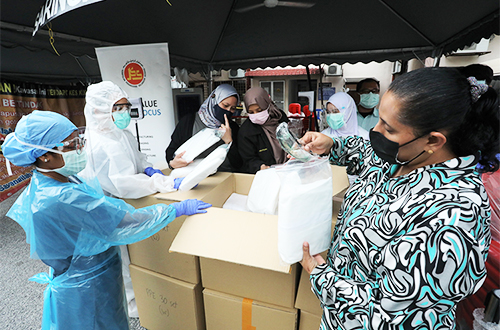 Third PPE Contribution to Klinik Kesihatan Kelana Jaya