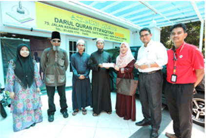 CSR Contribution For Families Of Pusat Tahfiz Darul Quran Ittifaqiyah Fire Victims