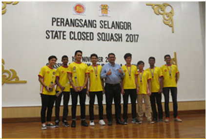 Perangsang Selangor State Closed Squash Championship 2017