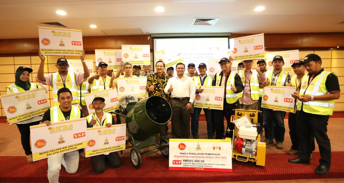 Equipment Assistance For Selangor Entrepreneurship Stimulus Participants