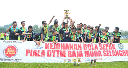 SK Subang Bestari Wins The Raja Muda Of Selangor’s Cup